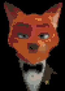 Jack Fox Motif de Perles à Repasser (Imprimable Gratuit)