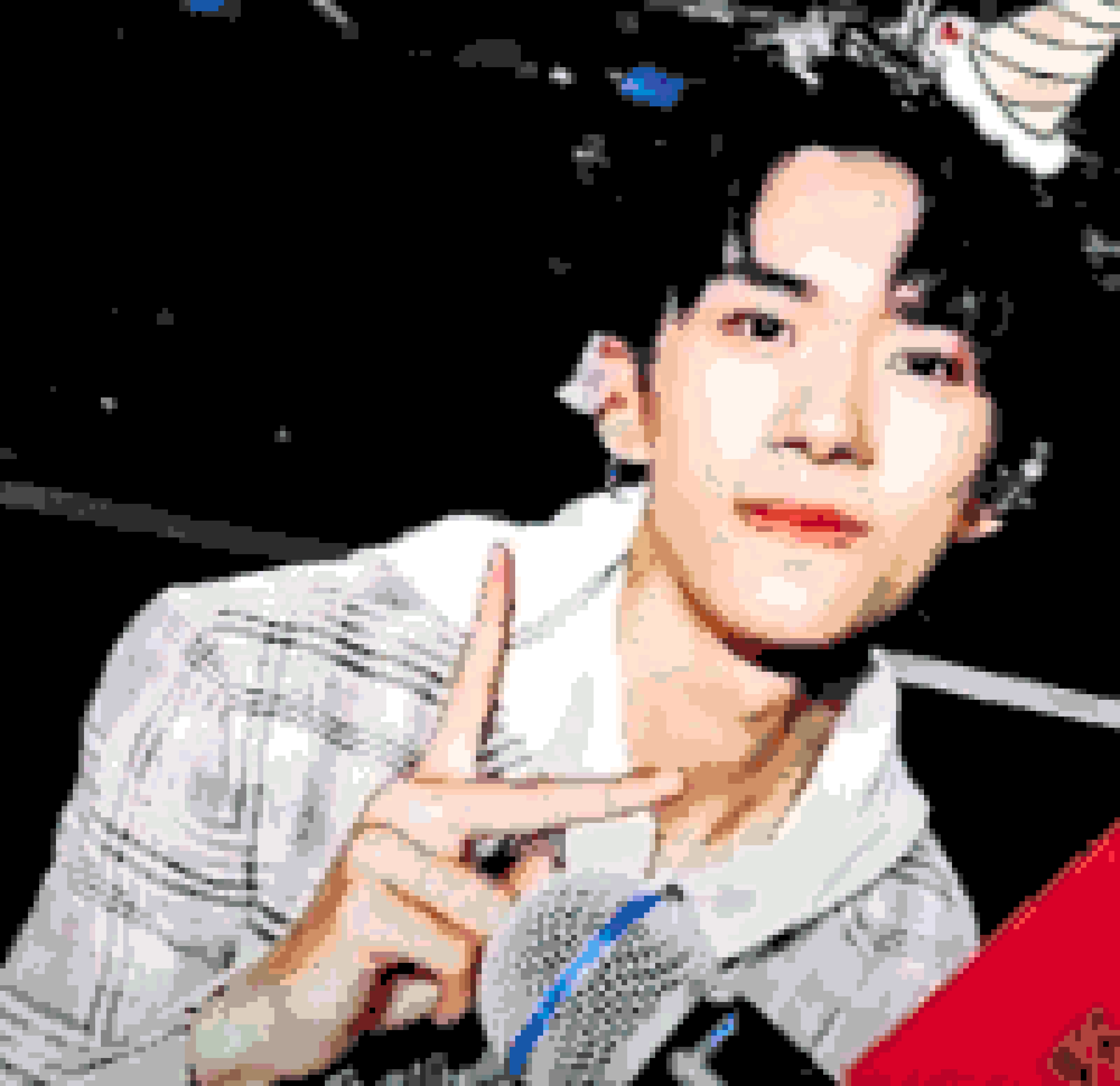 Jackson Yee fuse bead pattern
