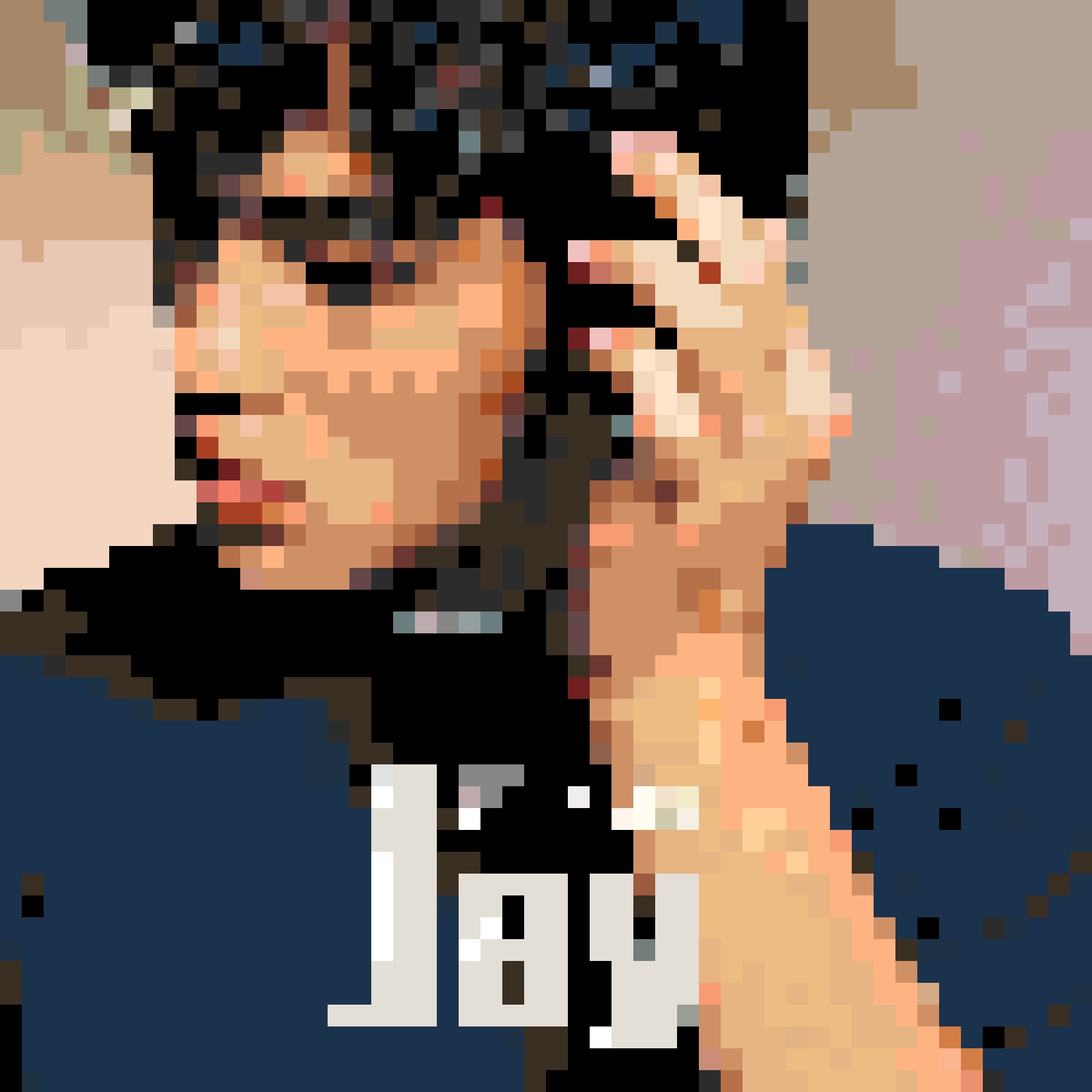 Jay Chou 4 fuse bead pattern