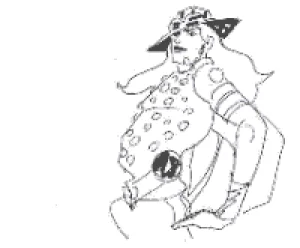 JoJo Zeppeli Fuse Bead Pattern (Free Printable)