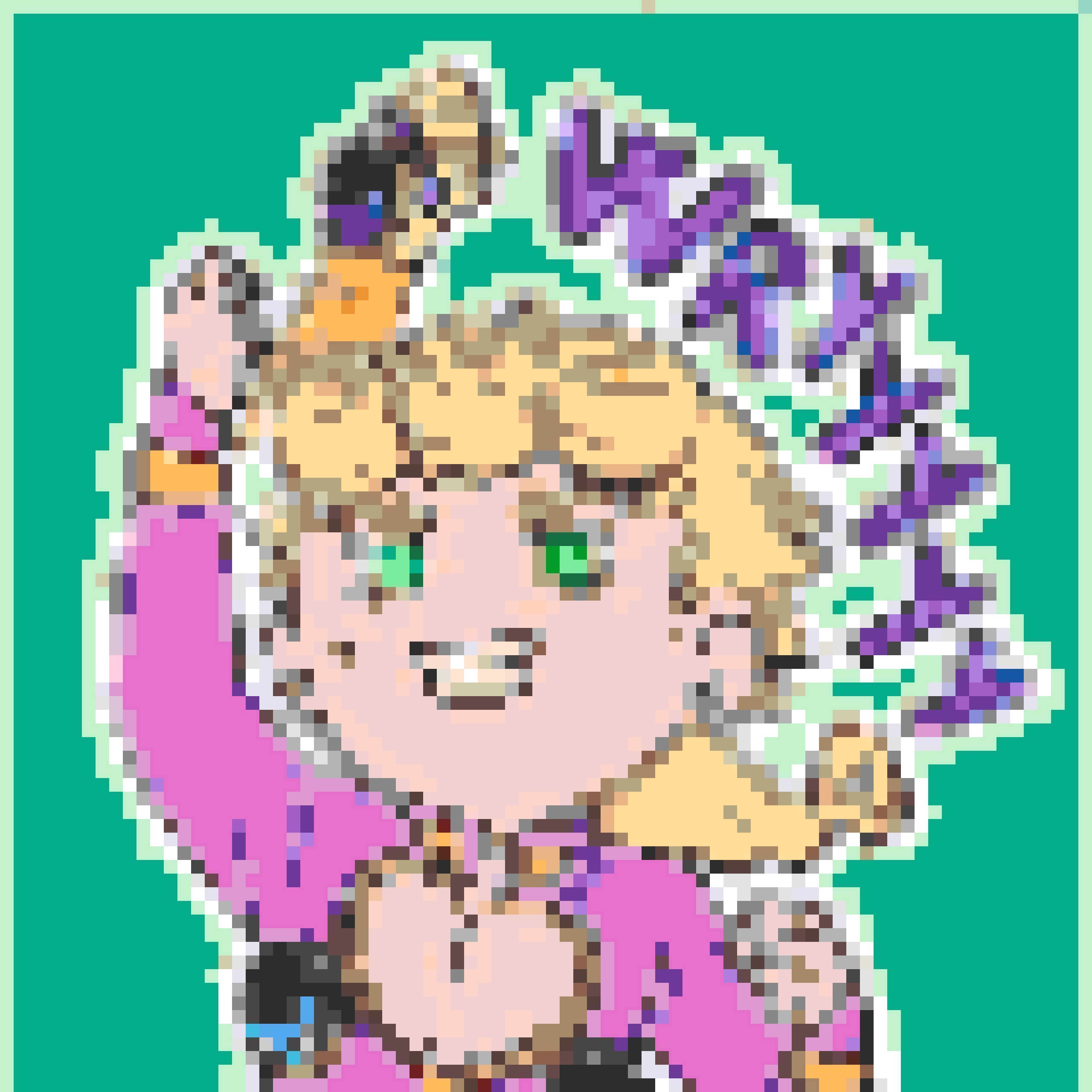 JoJo’s Bizarre Adventure 2 fuse bead pattern