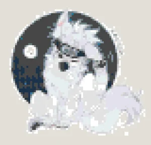 Kakashi Ninja Dogs Padrão de Contas de Fusão (Imprimível Grátis)
