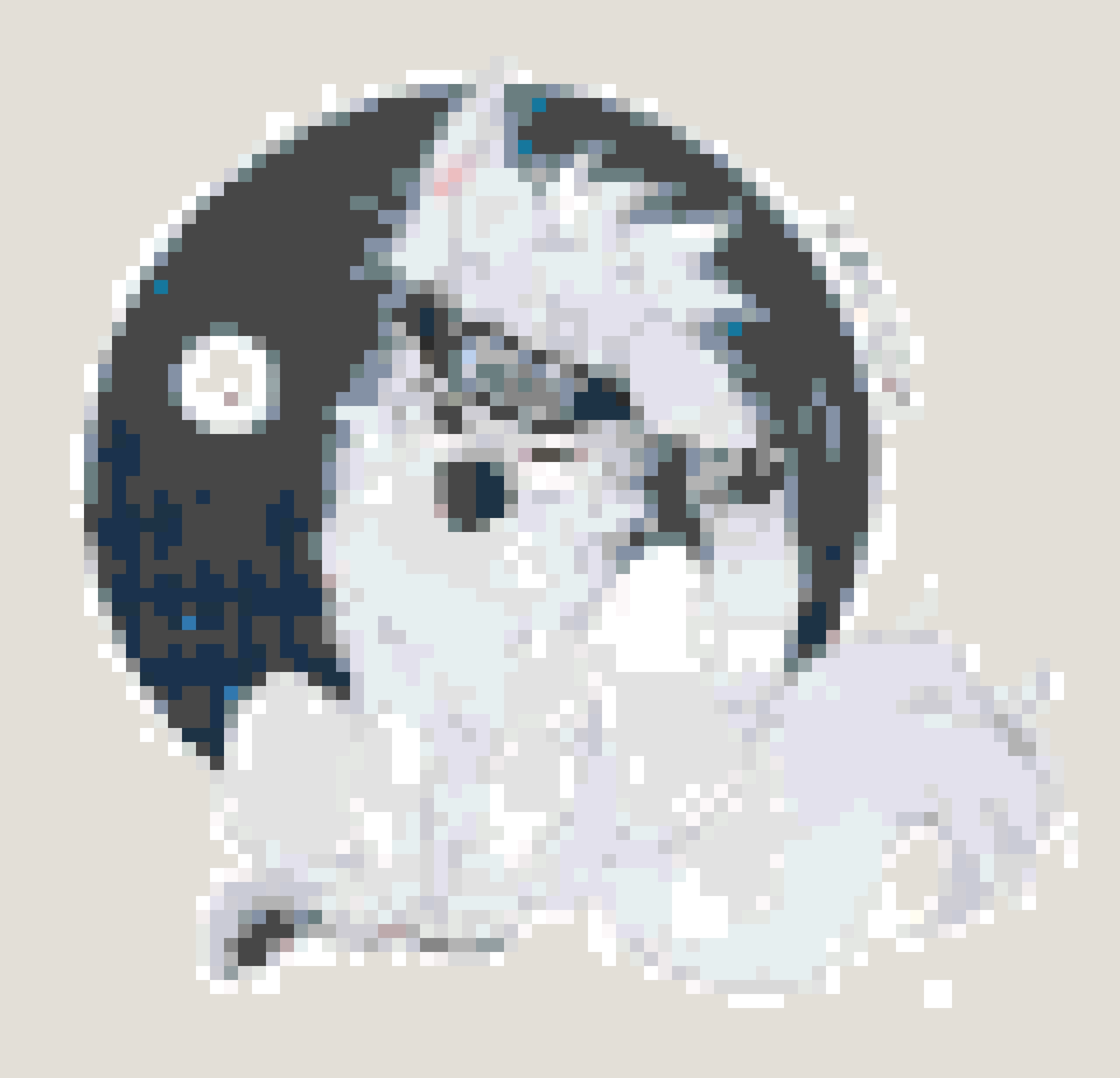 Kakashi Ninja Dogs fuse bead pattern