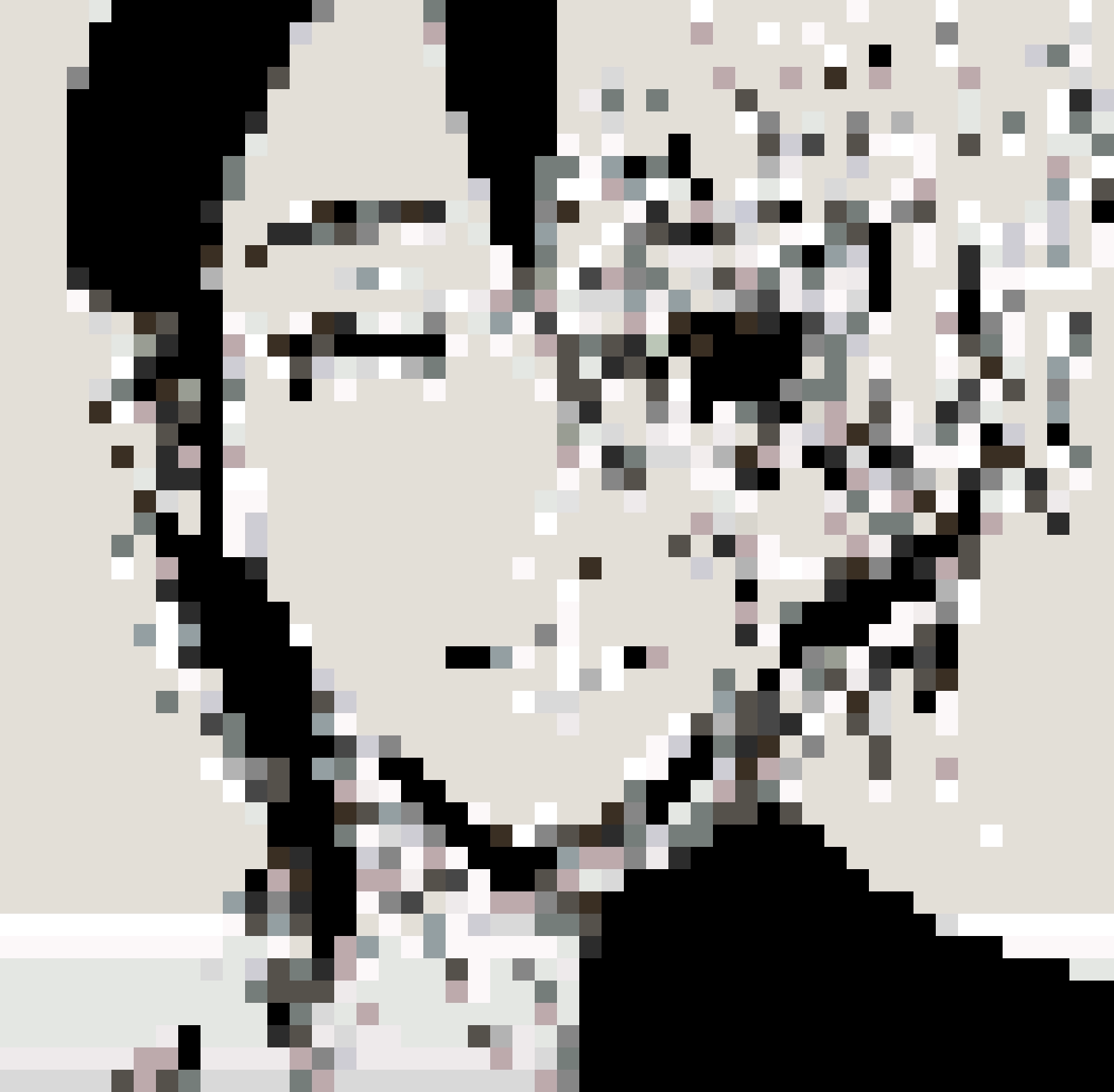 Kaneki Ken 2 fuse bead pattern