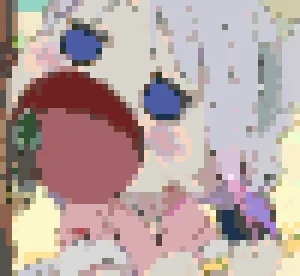 Kanna Dragon Maid Bügelperlen-Muster (Kostenlos Druckbar)