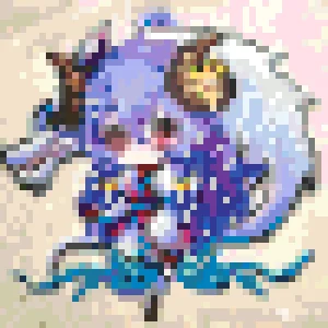 Kindred アイロンビーズ図案（無料プリント）