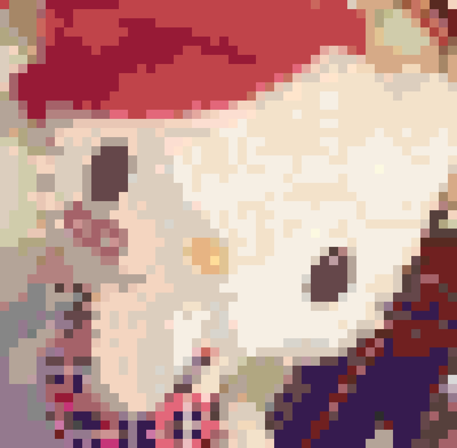 Kitty fuse bead pattern