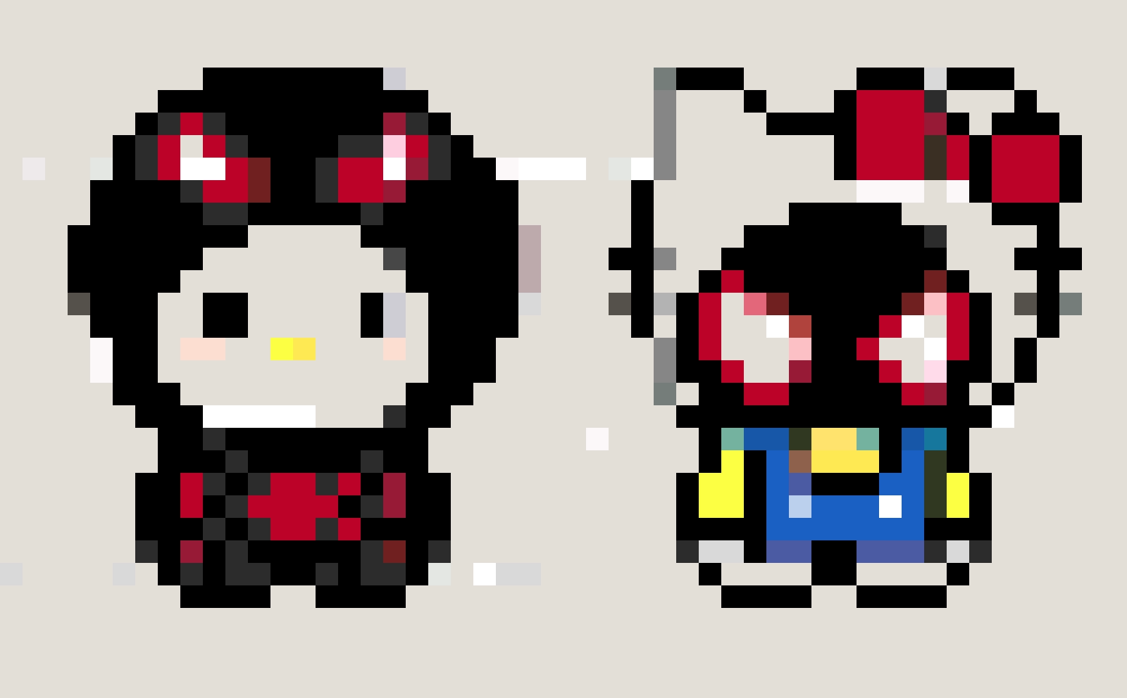 Kitty Bead Art fuse bead pattern