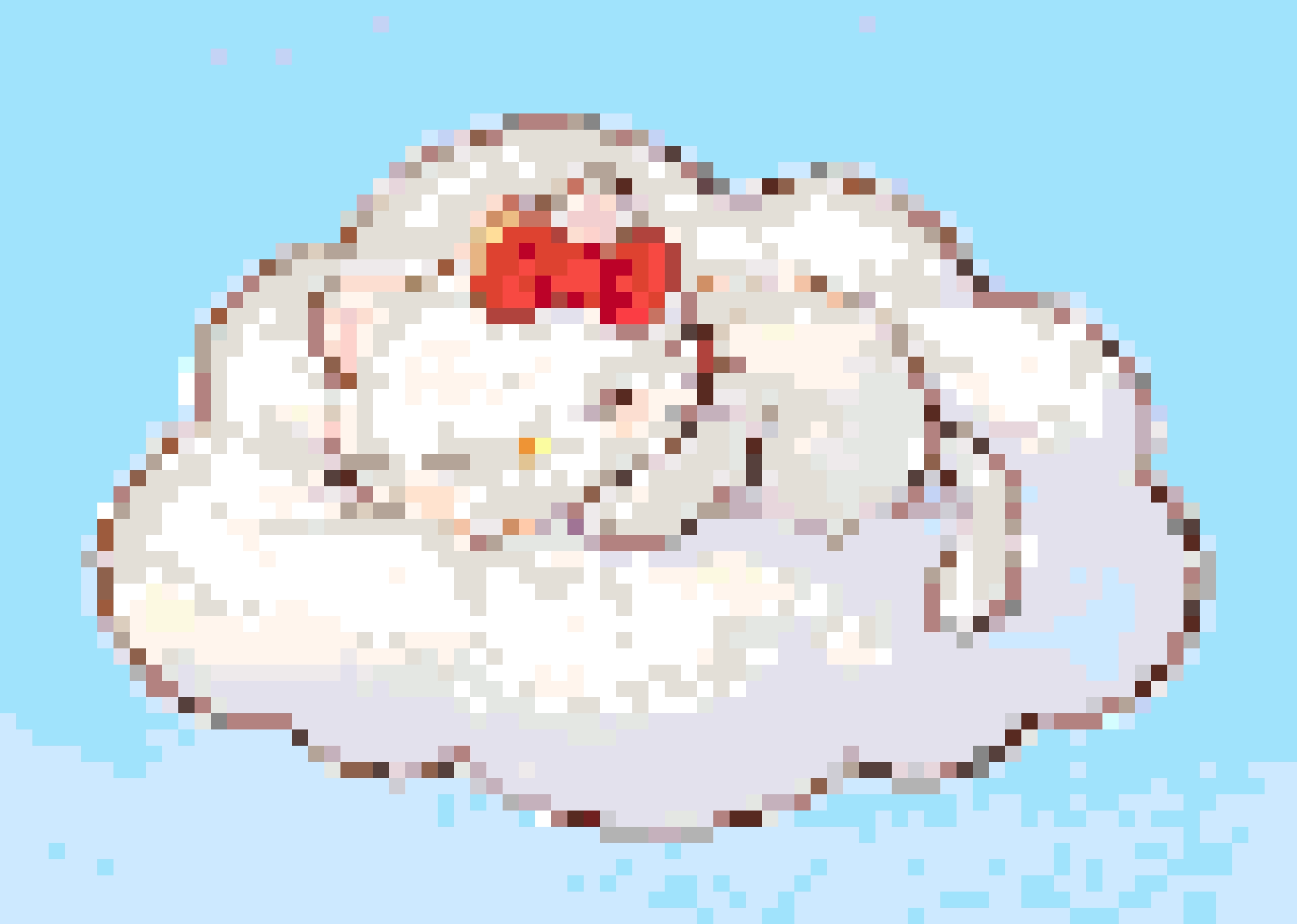 Kitty fuse bead pattern