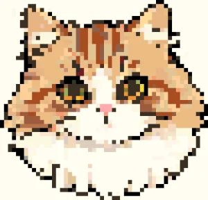 Kitty Cat 2 Bügelperlen-Muster (Kostenlos Druckbar)