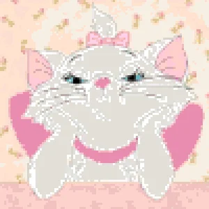 Kitty Cat 5 نمط خرز دمج (طباعة مجانية)