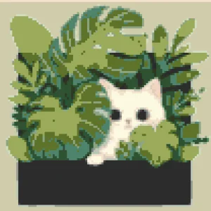 Kitty Cat 6 Patrón de Cuentas de Fusión (Imprimible Gratis)