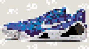 Kobe 9 Схема Термомозаики (Бесплатная Печать)