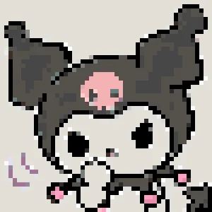 Kuromi 6 Bügelperlen-Muster (Kostenlos Druckbar)