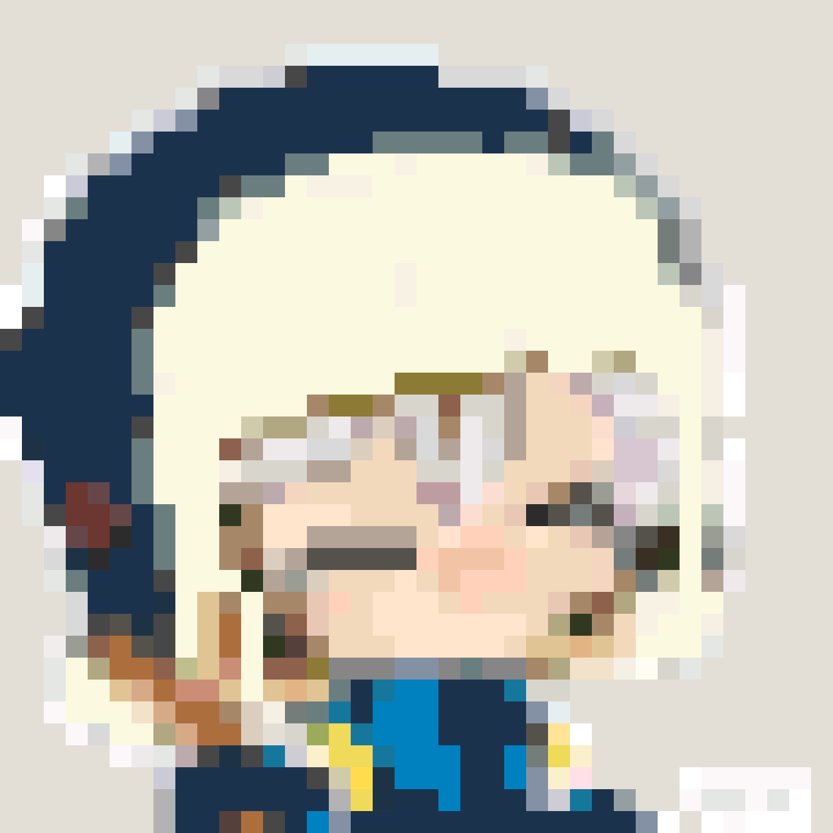 Kyusaku Yumeno fuse bead pattern