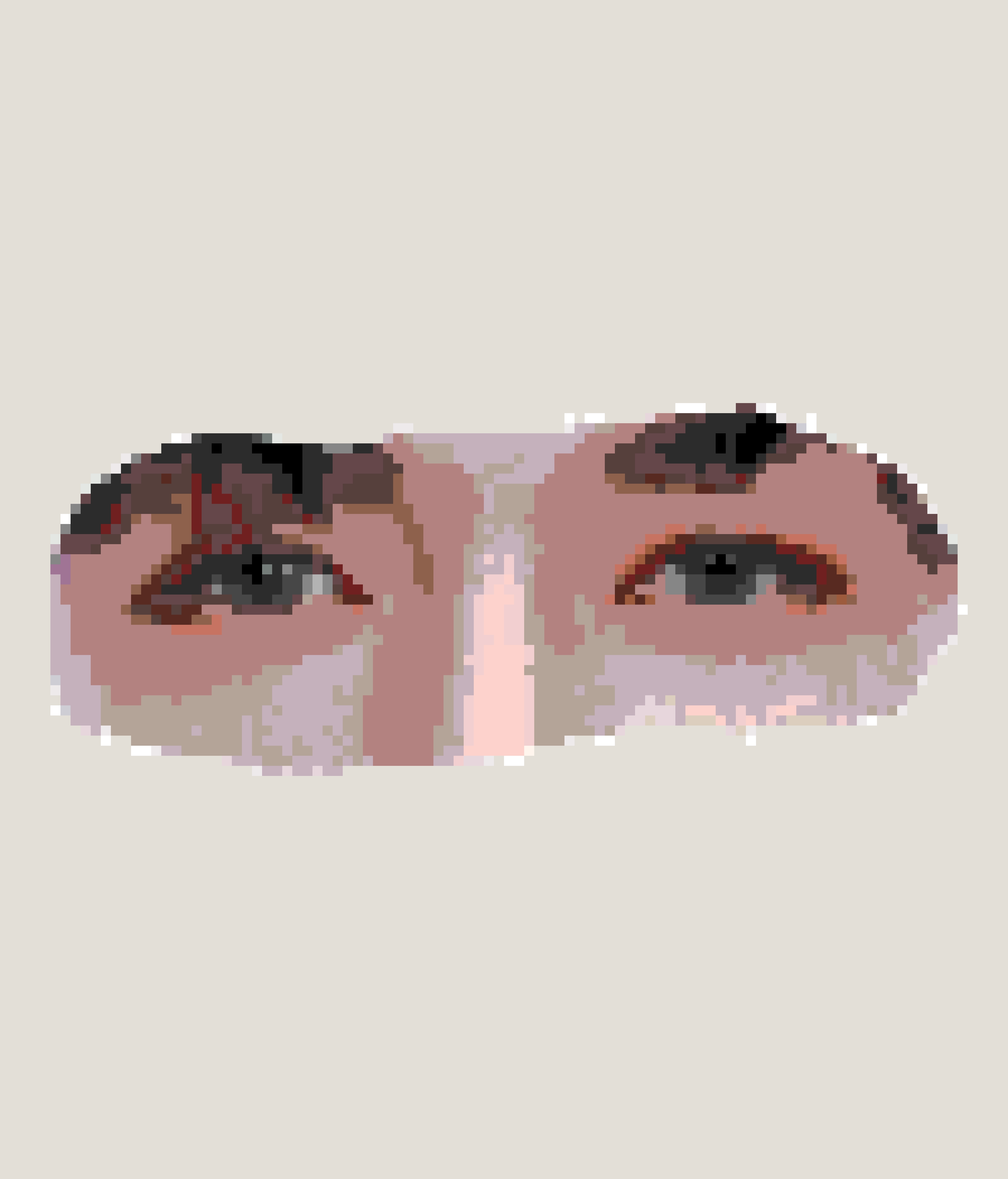 Lay Zhang Eye Pixel Mirror fuse bead pattern