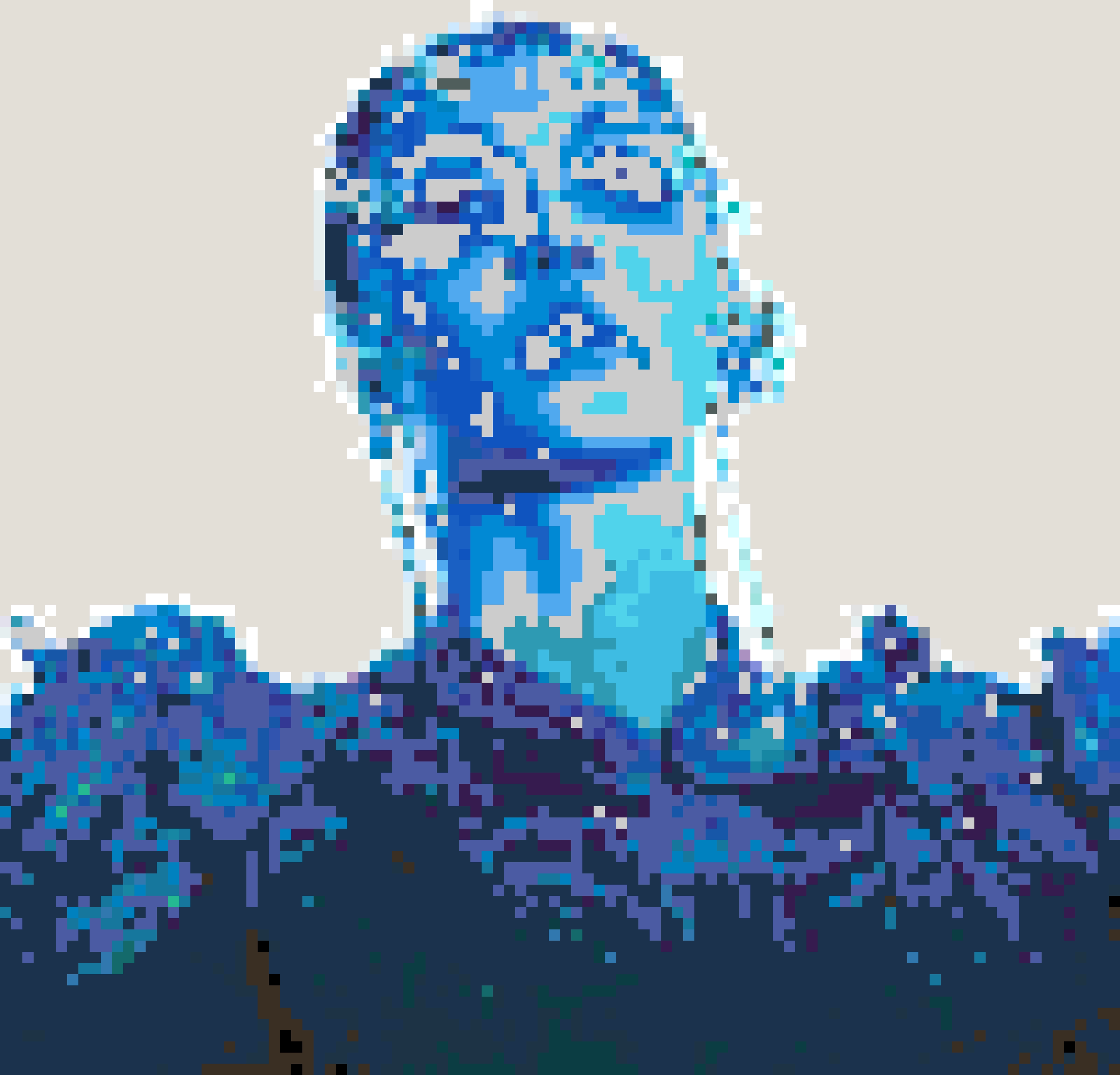 Lay Zhang Havoc in Heaven fuse bead pattern