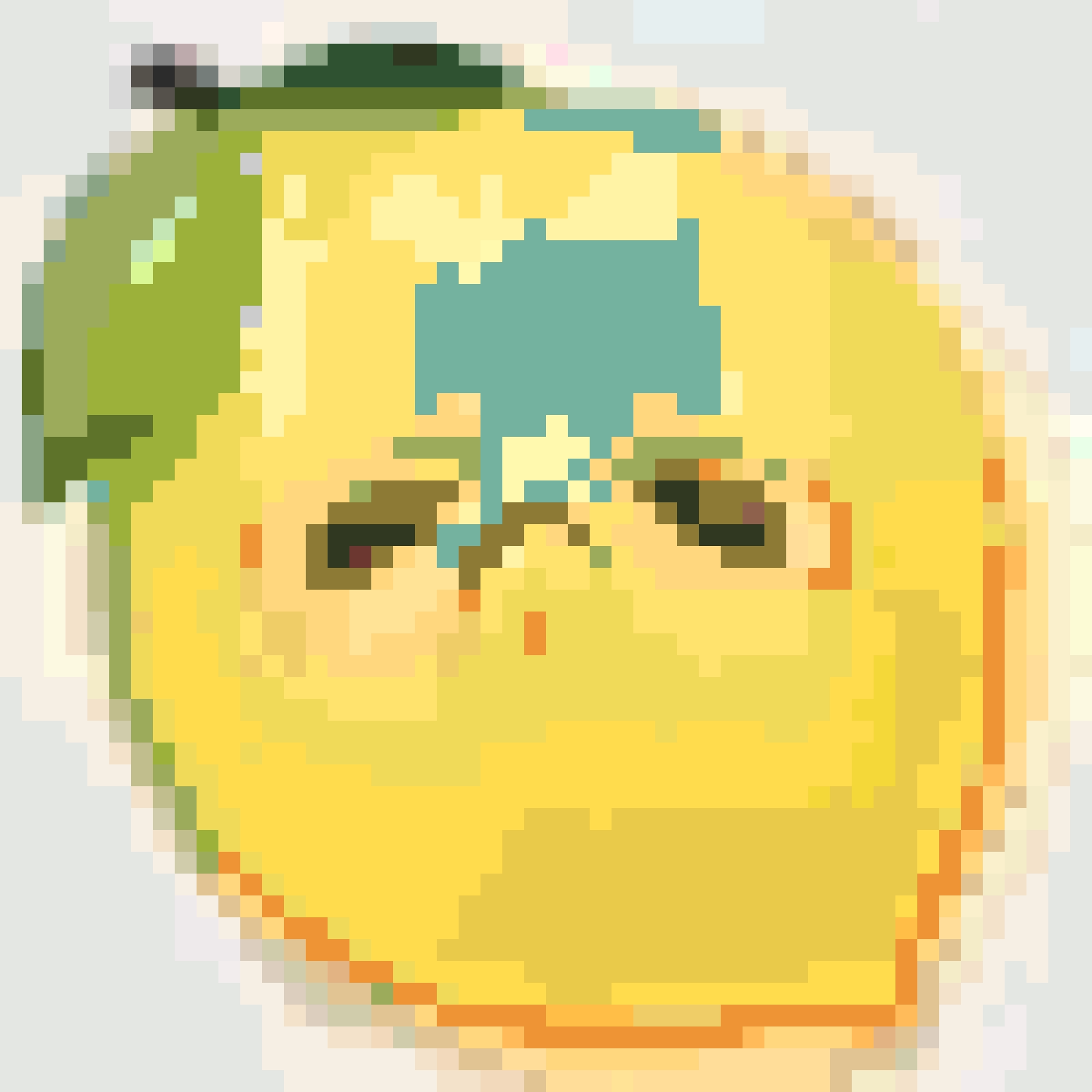 Lemon 2 fuse bead pattern