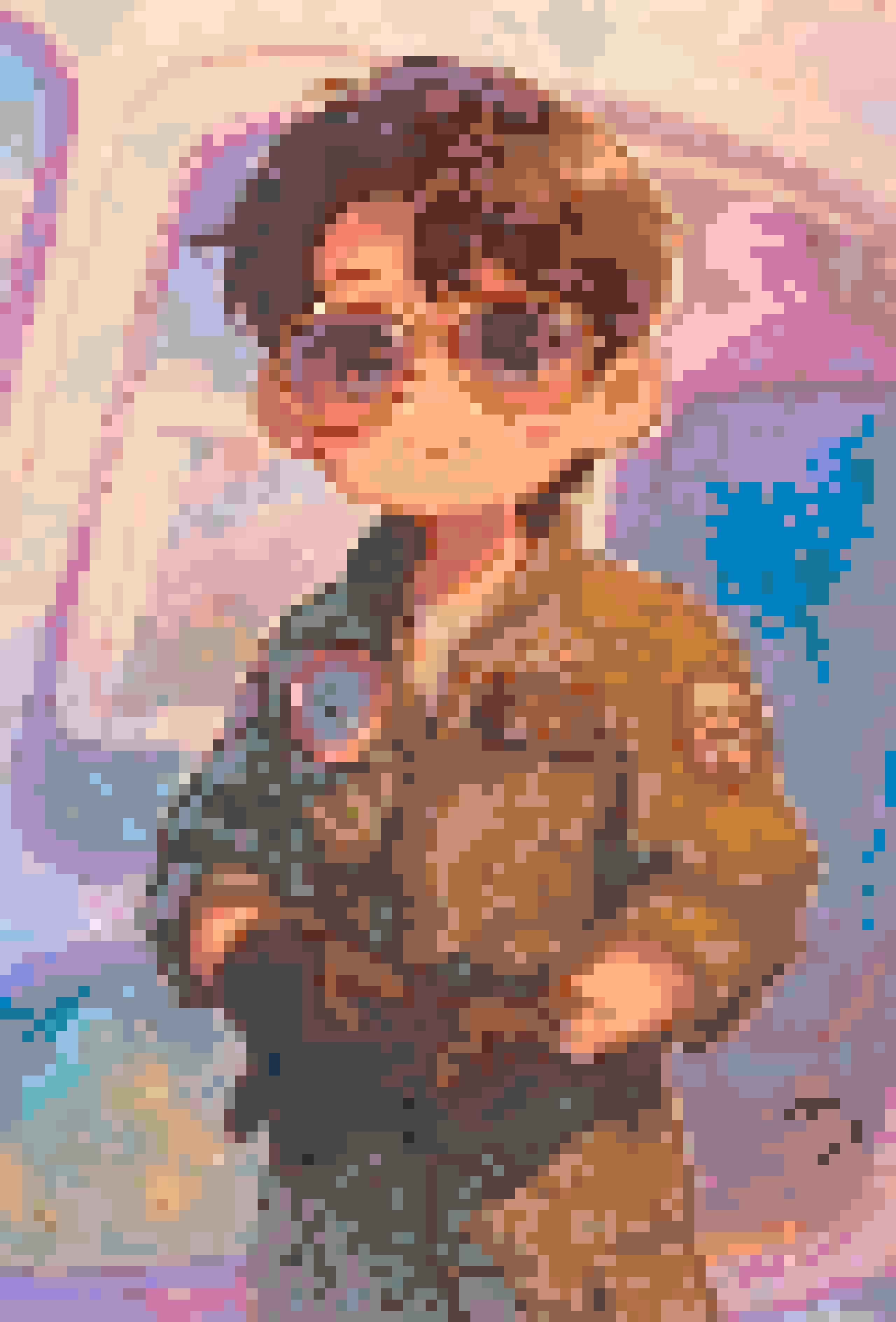 Leon fuse bead pattern