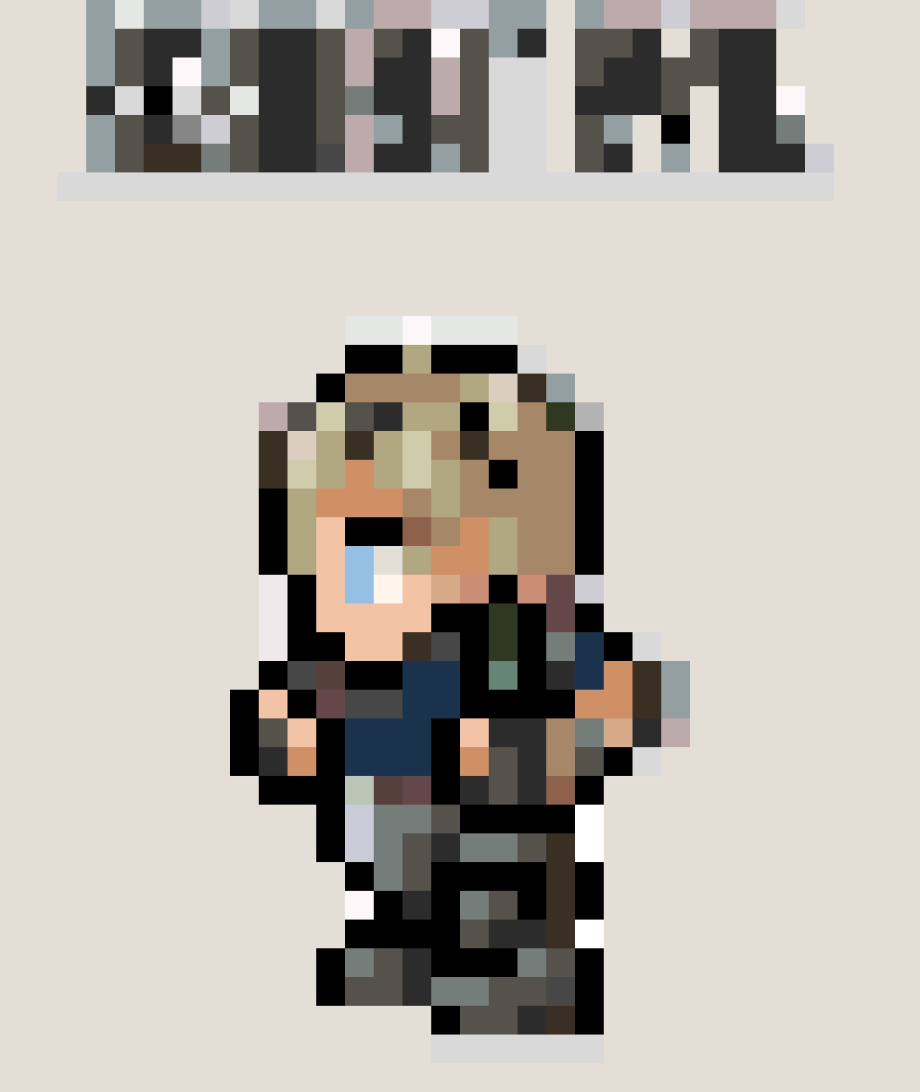 Leon fuse bead pattern