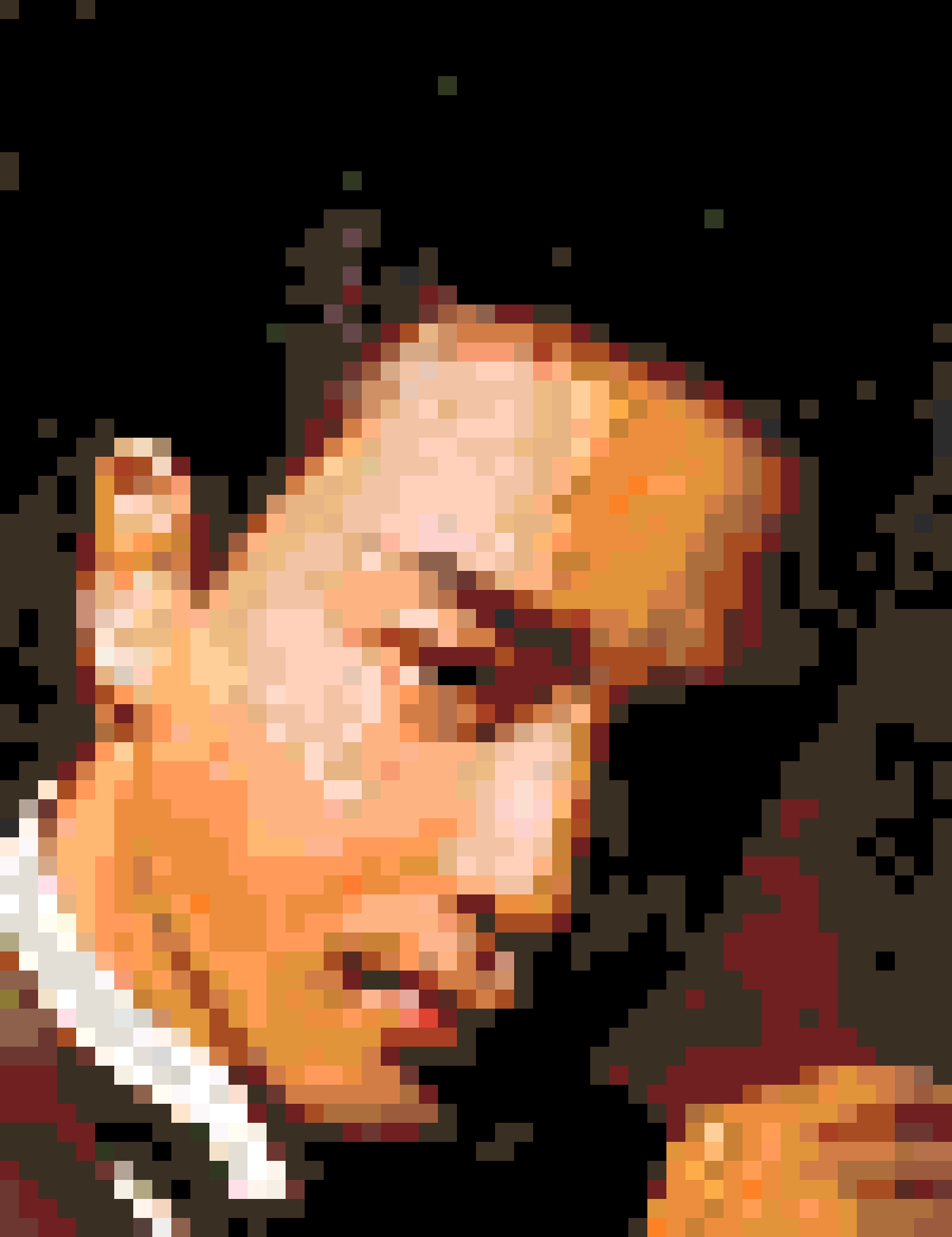 Leslie Cheung fuse bead pattern