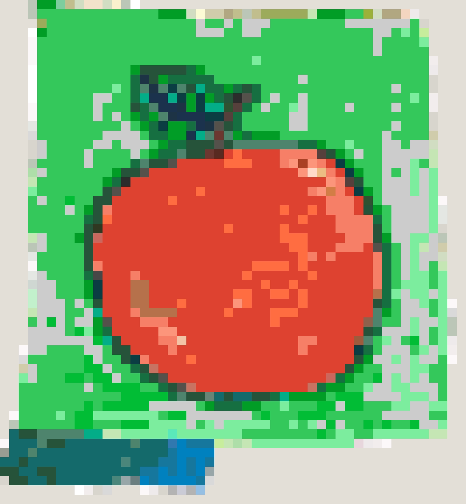 Little Apple fuse bead pattern
