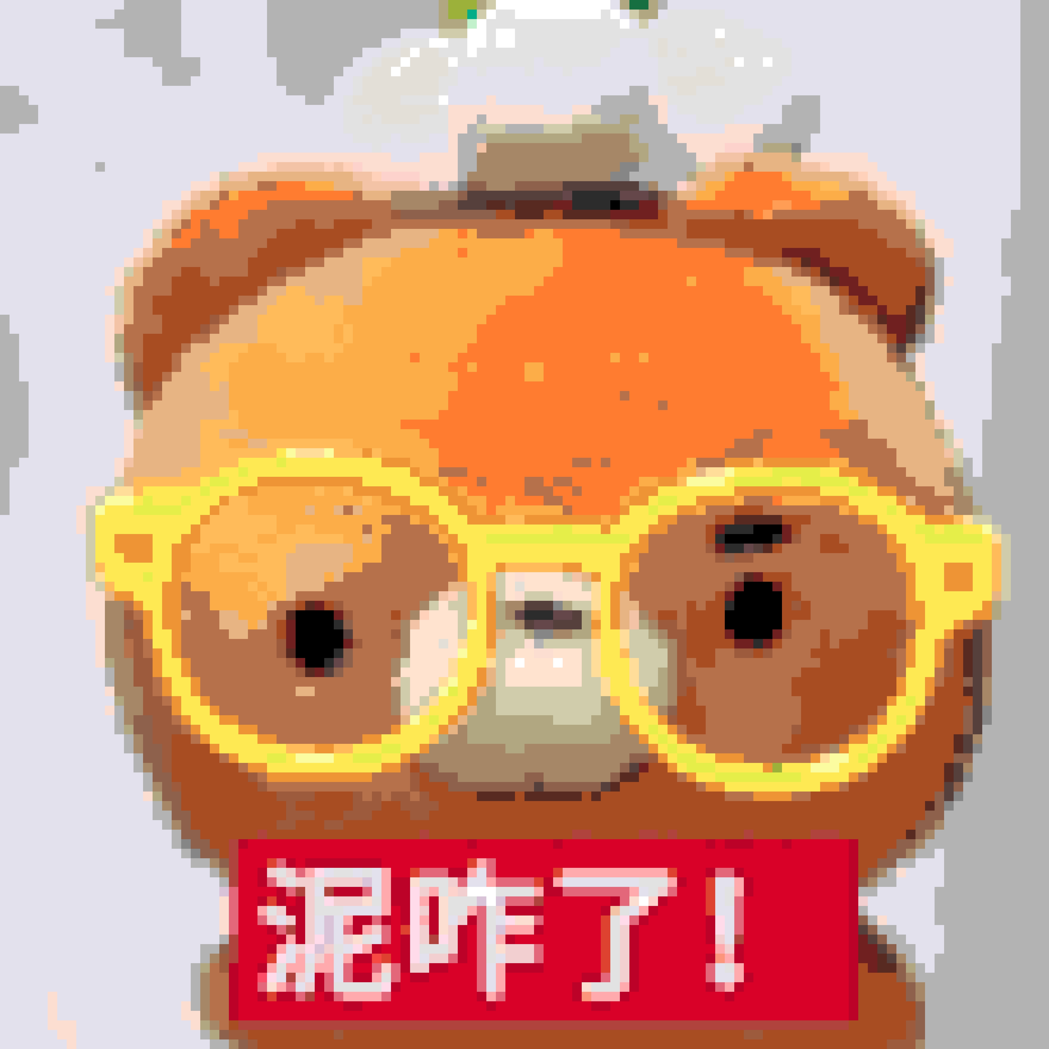 Little Bear 2 fuse bead pattern