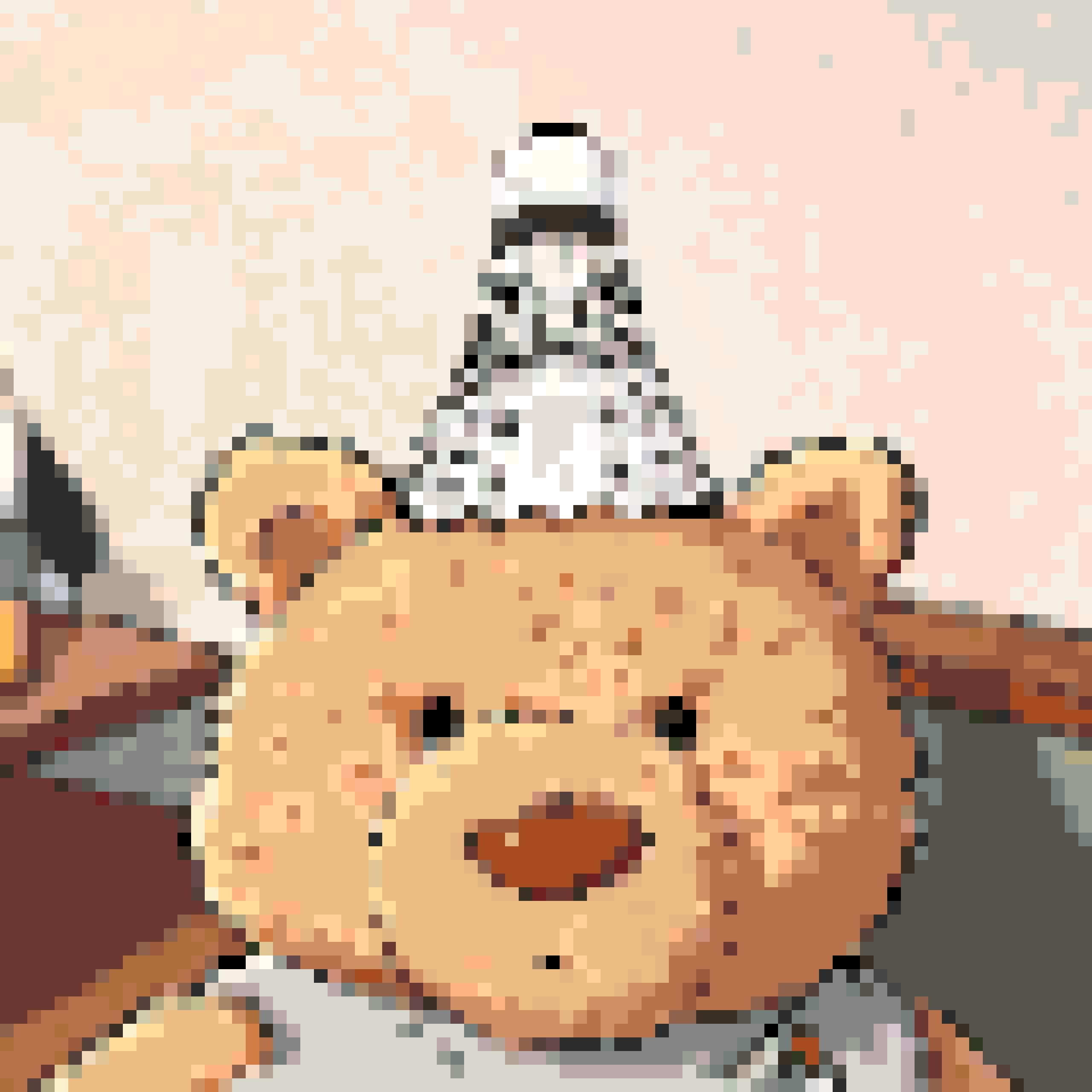 Little Bear 5 fuse bead pattern