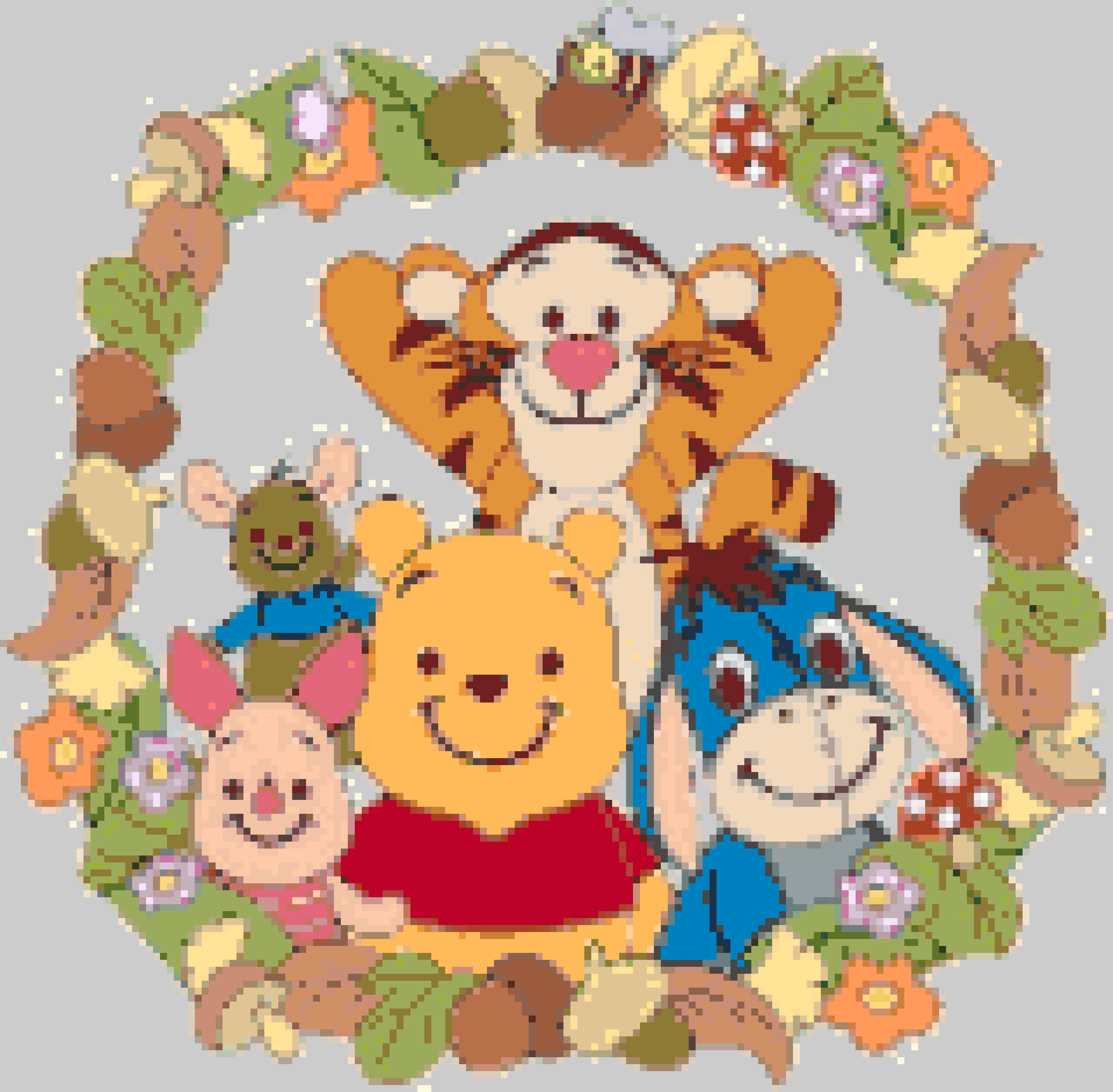 Little Bear 7 fuse bead pattern