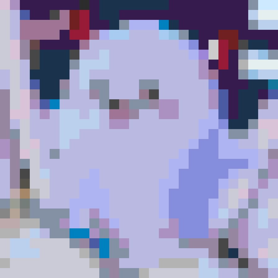 Little Ghost fuse bead pattern