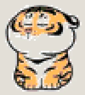 Little Tiger 퓨즈 비즈 도안 (무료 인쇄)