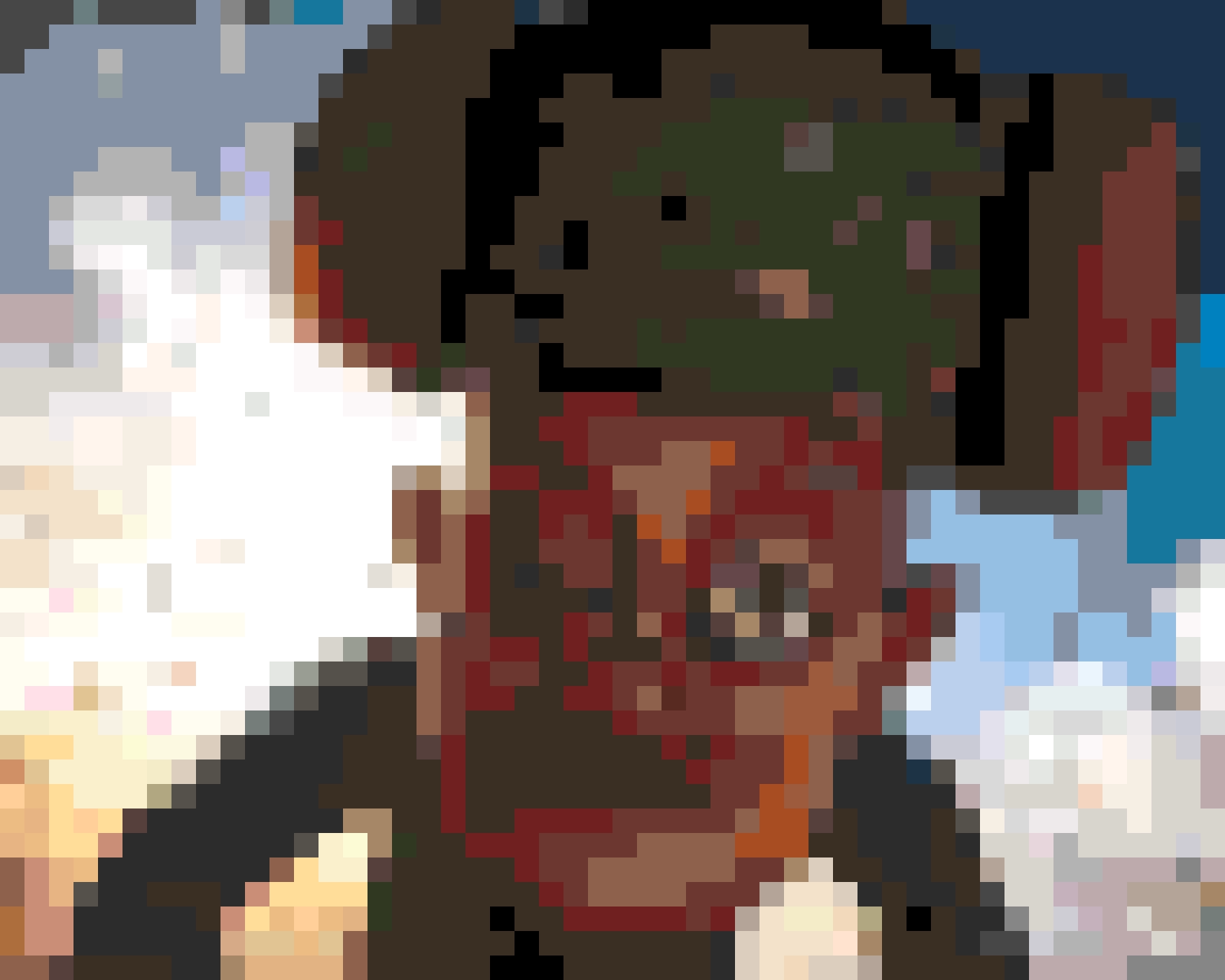 Logger Vick fuse bead pattern