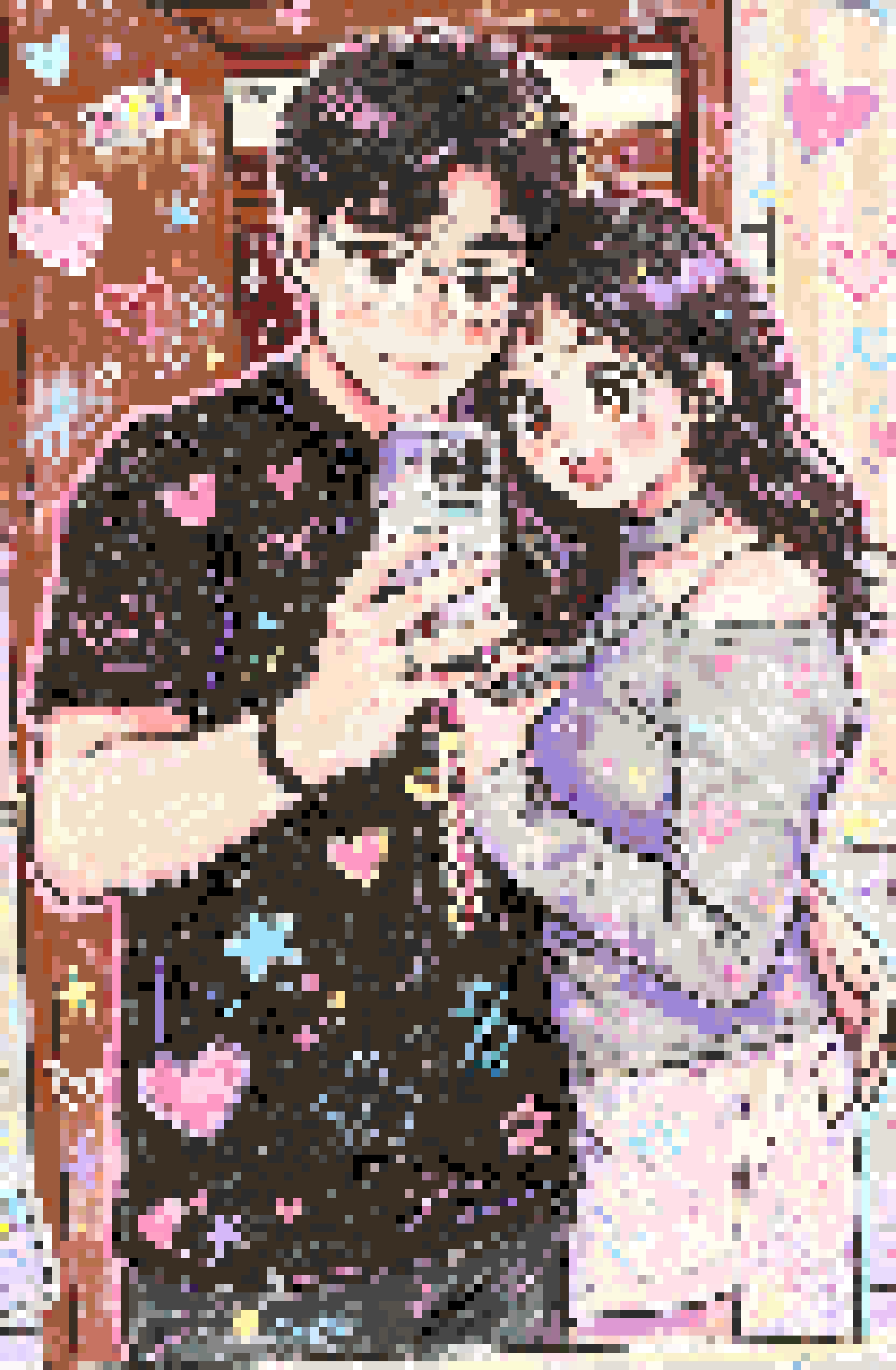 Lover fuse bead pattern