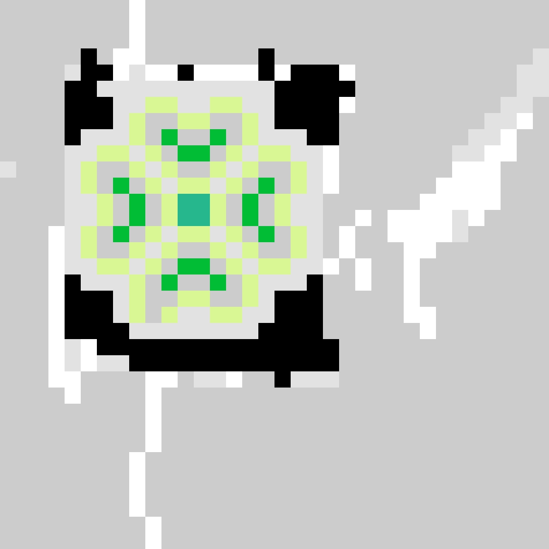 Lucky Clover fuse bead pattern