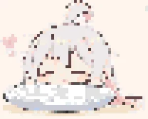 Mahiro Plush アイロンビーズ図案（無料プリント）