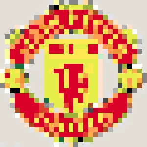 Manchester United Badge 퓨즈 비즈 도안 (무료 인쇄)