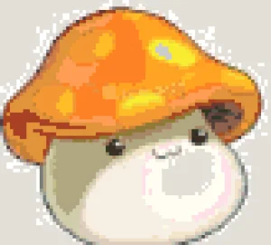 MapleStory Mushroom Padrão de Contas de Fusão (Imprimível Grátis)