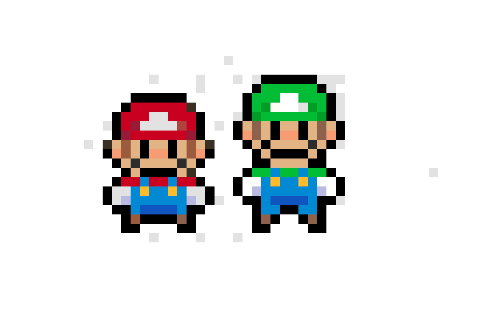 Mario Bead Art fuse bead pattern