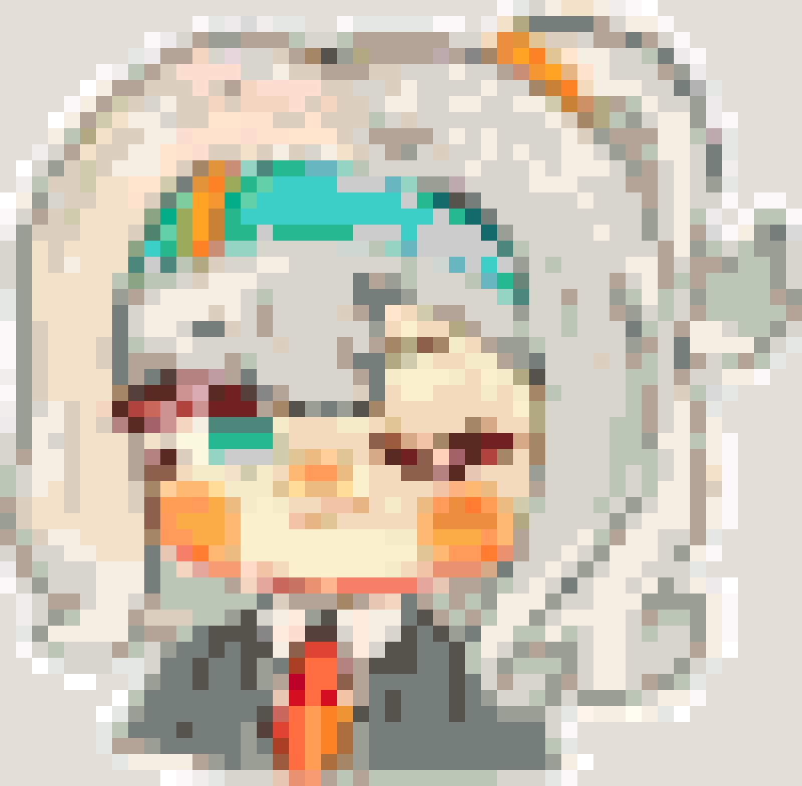 Matilda 2 fuse bead pattern