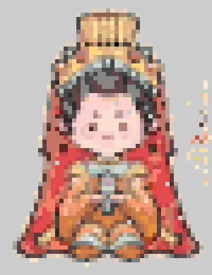 Mazu アイロンビーズ図案（無料プリント）