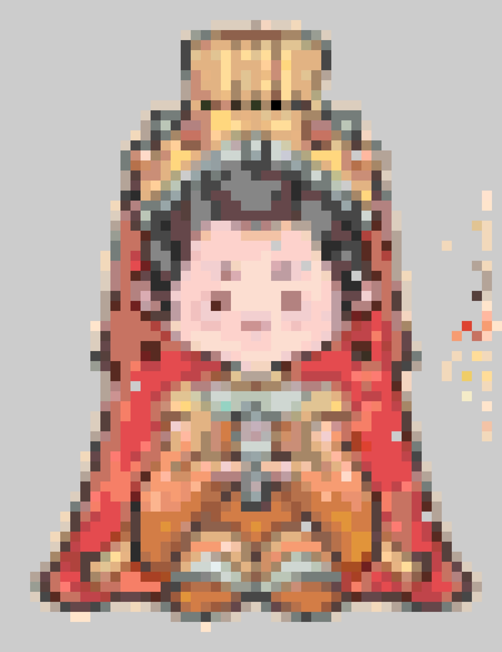 Mazu fuse bead pattern
