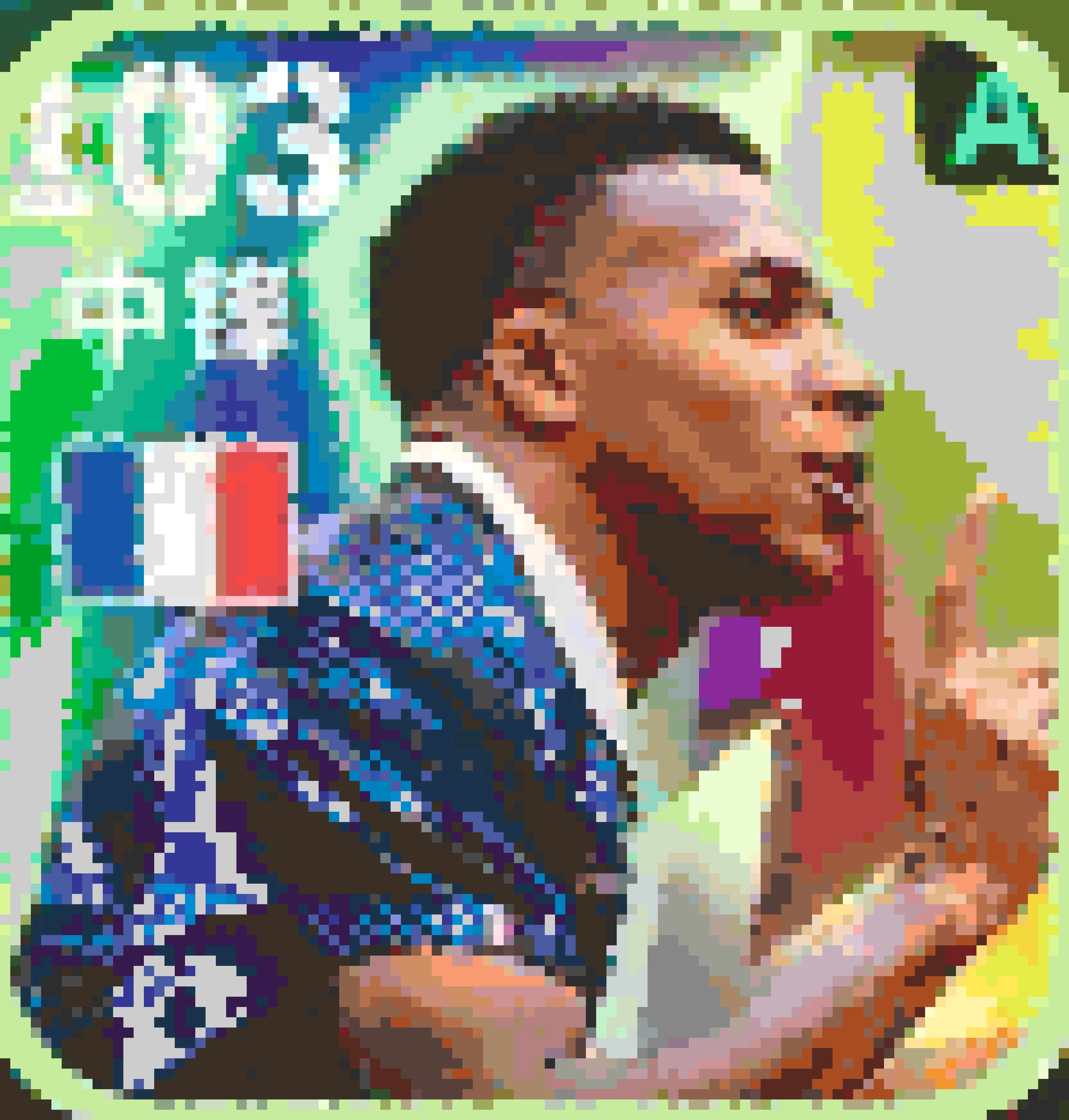 Mbappe fuse bead pattern