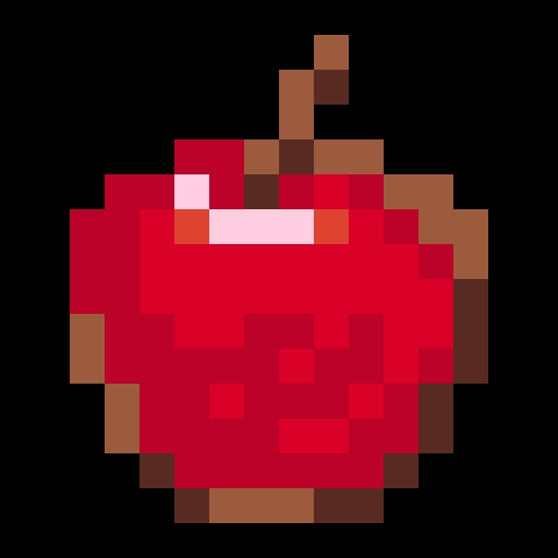 MC Apple 2 fuse bead pattern