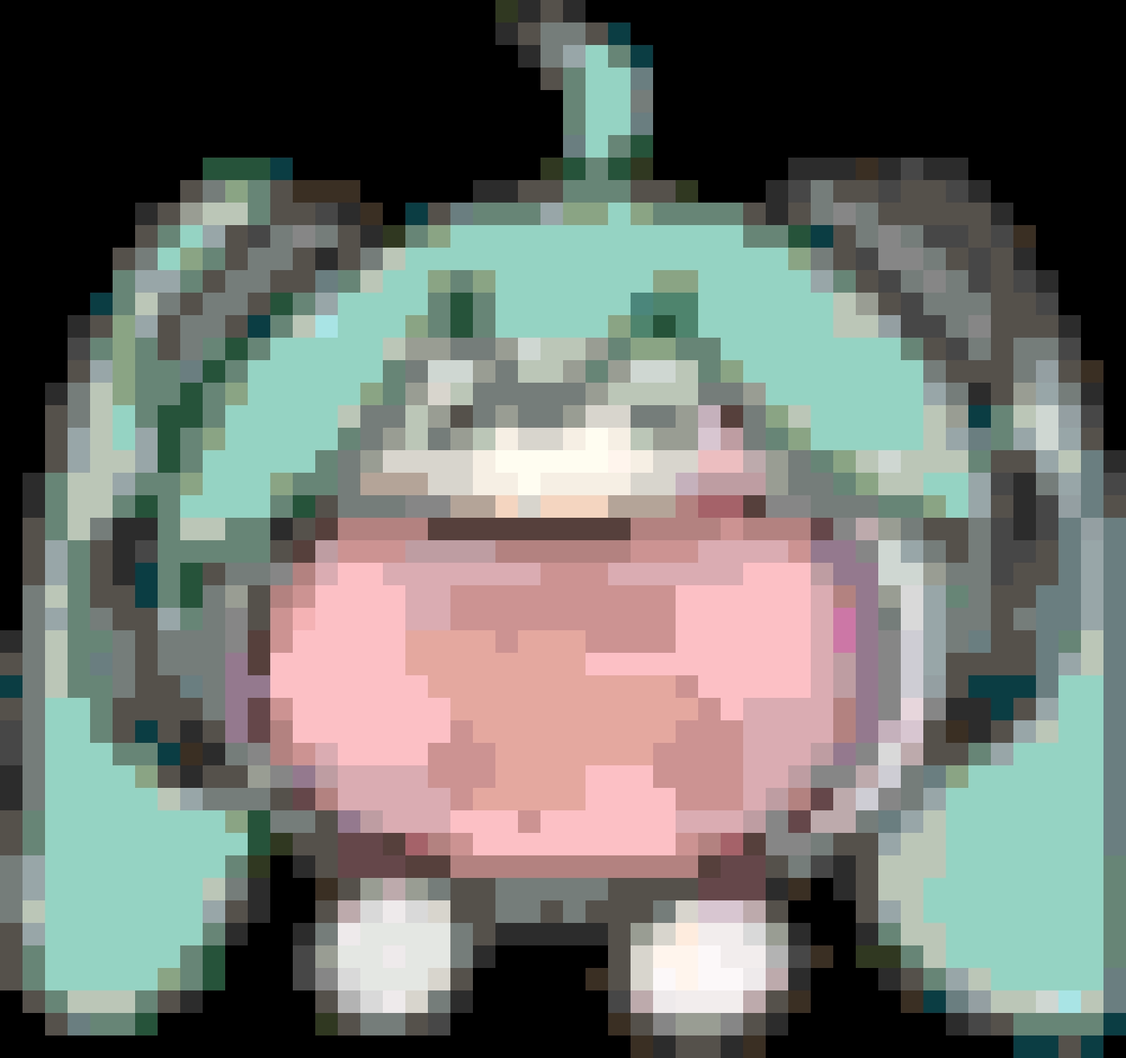 Miku fuse bead pattern