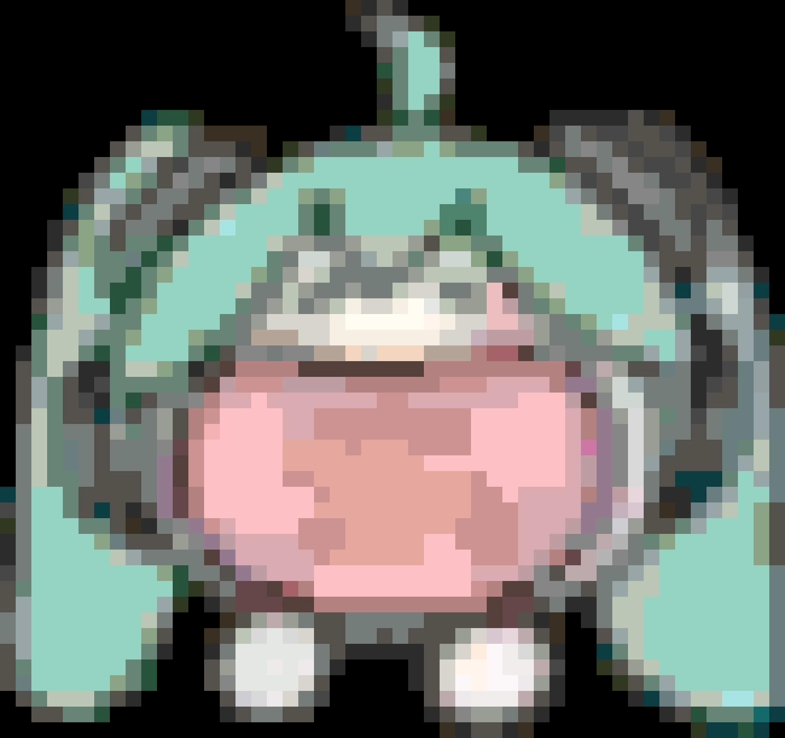 Miku fuse bead pattern