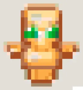 Tótem de Minecraft grande Patrón de Cuentas de Fusión (Imprimible Gratis)