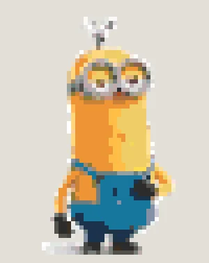 Minions Padrão de Contas de Fusão (Imprimível Grátis)