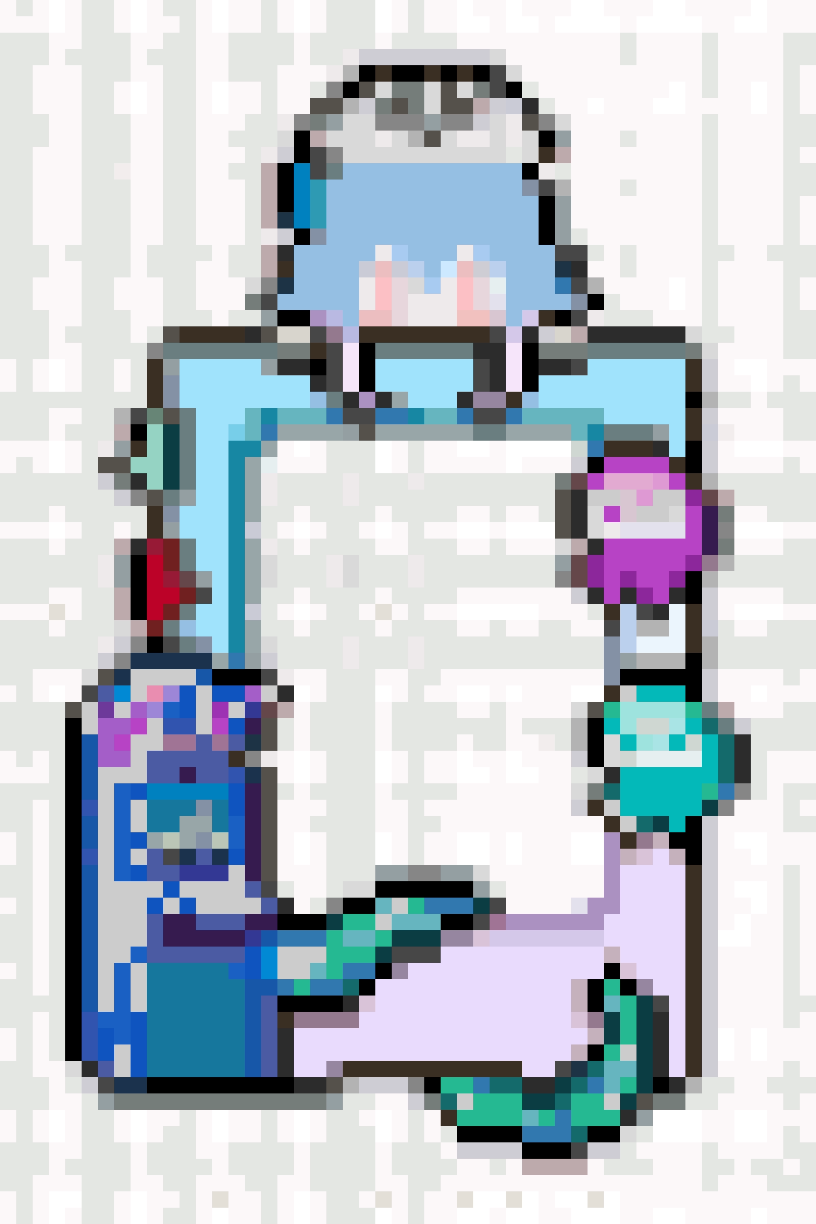 Mizuki fuse bead pattern
