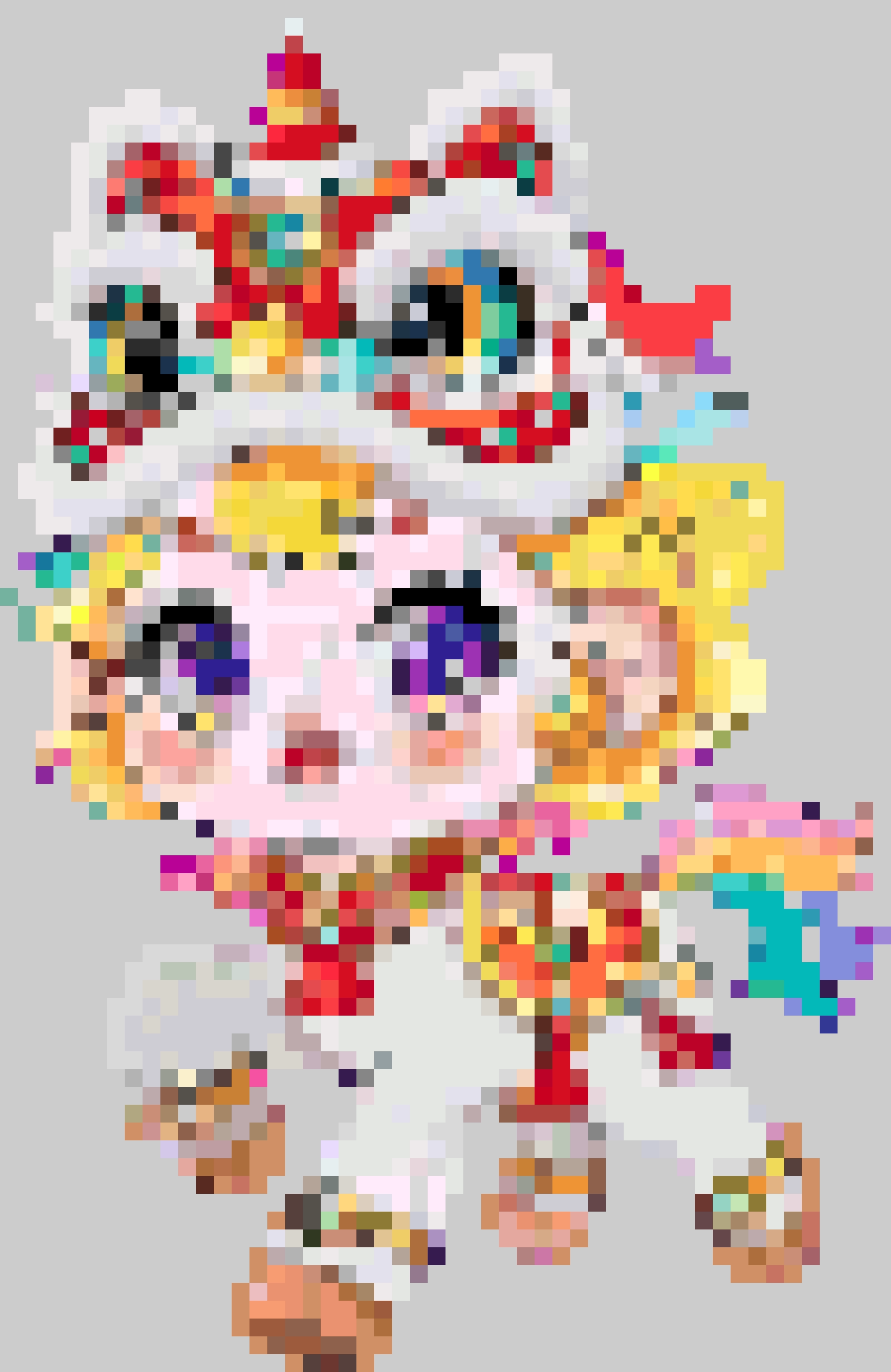 My Little Pony 2 fuse bead pattern