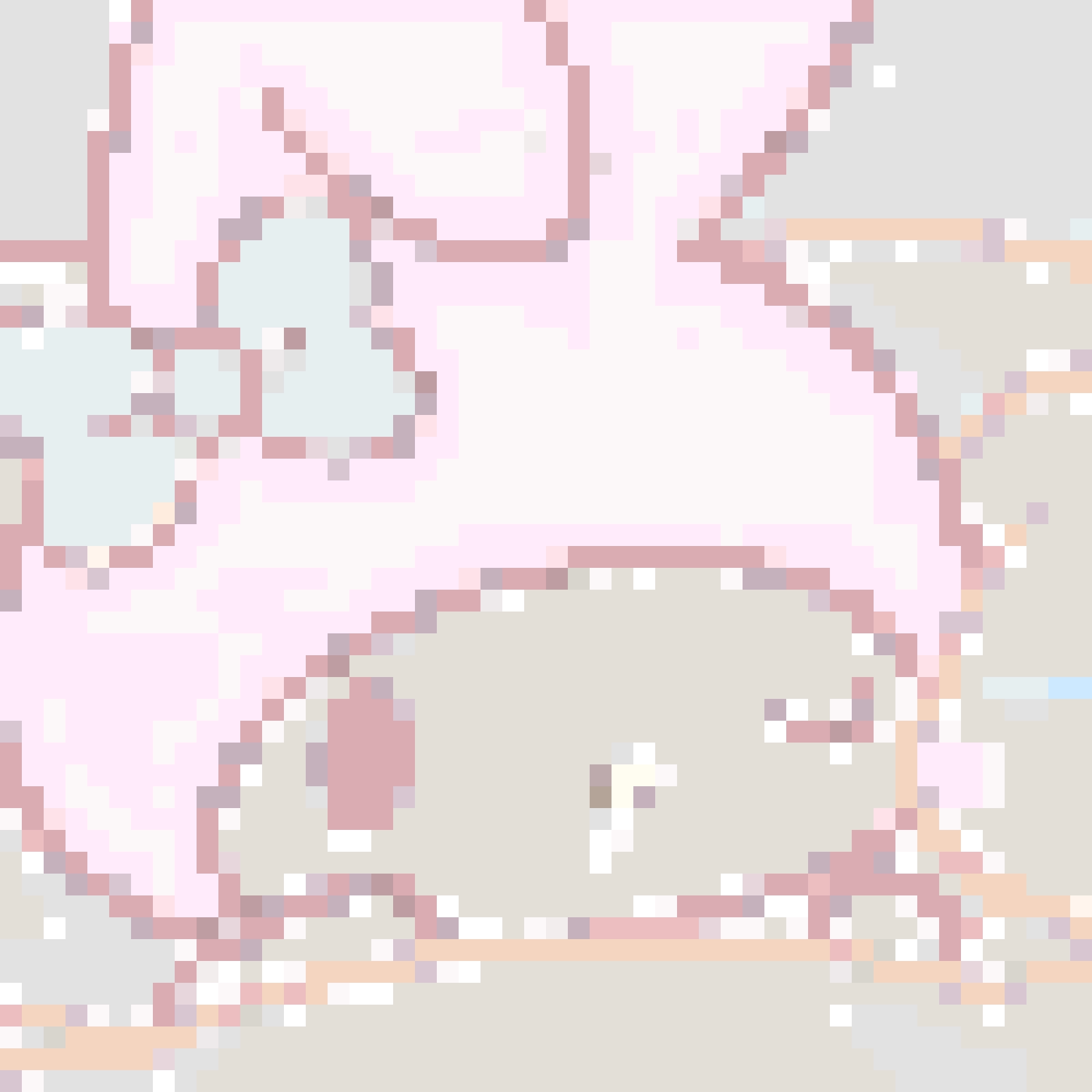My Melody fuse bead pattern